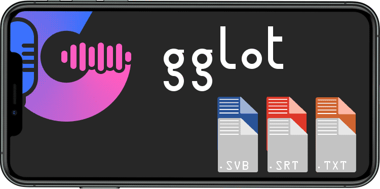 顯示 Gglot 轉錄服務儀表板的 Mac Studio 和 Studio 顯示器。